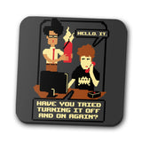 Off and On Again - Coasters