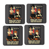 Off and On Again - Coasters