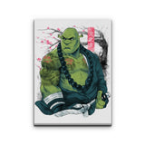 Ogre Samurai - Canvas Print