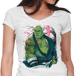 Ogre Samurai - Women's V-Neck