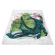 Ogre Samurai - Fleece Blanket