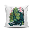 Ogre Samurai - Throw Pillow