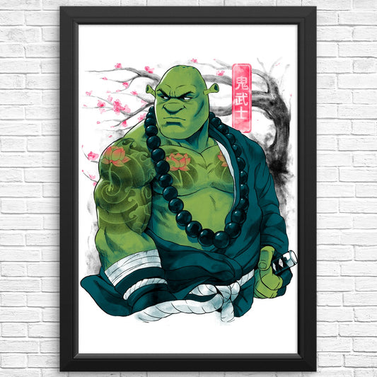 Ogre Samurai - Posters & Prints