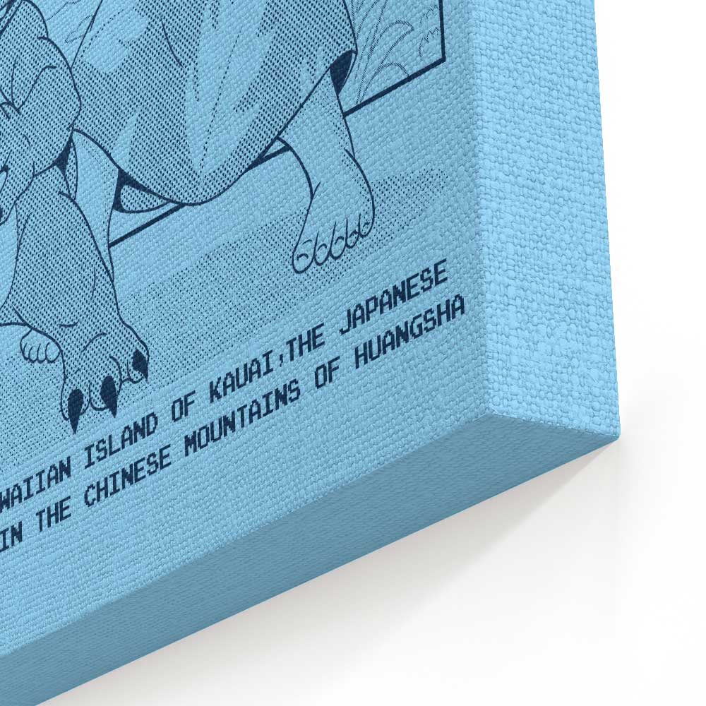 Ohana Manga - Canvas Print