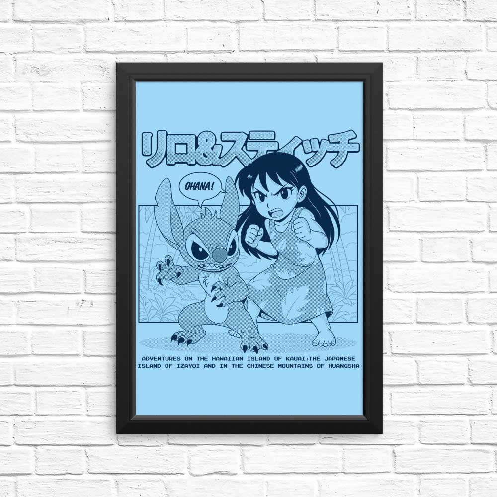 Ohana Manga - Posters & Prints