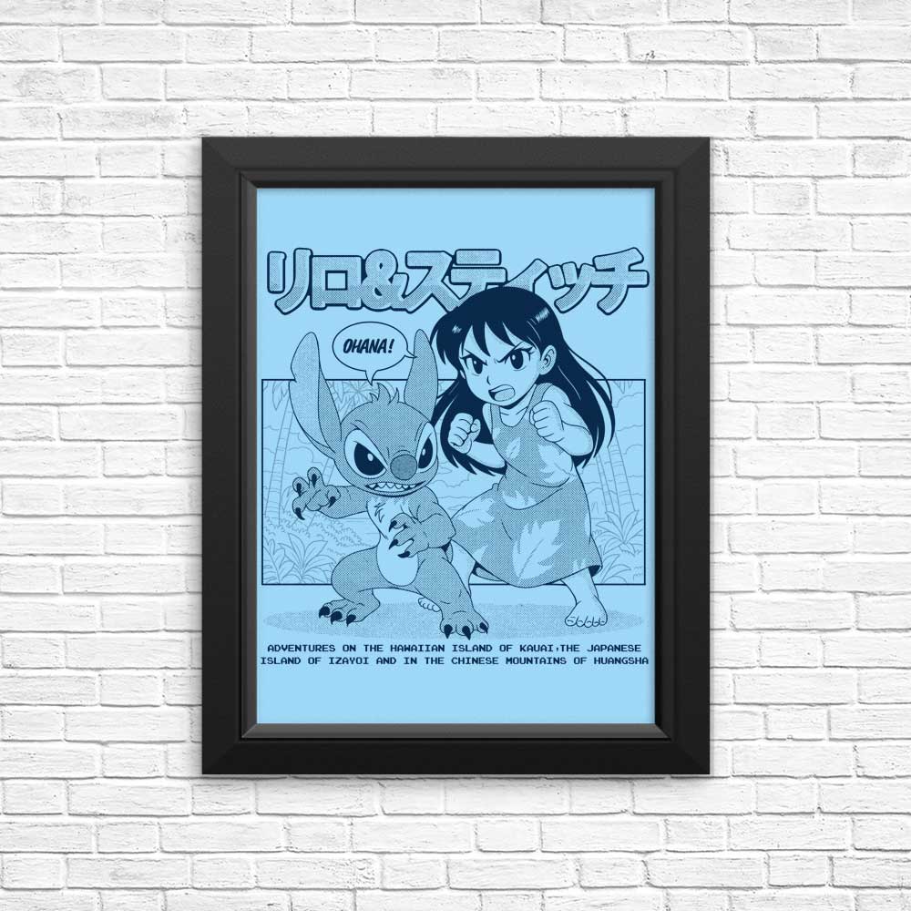 Ohana Manga - Posters & Prints