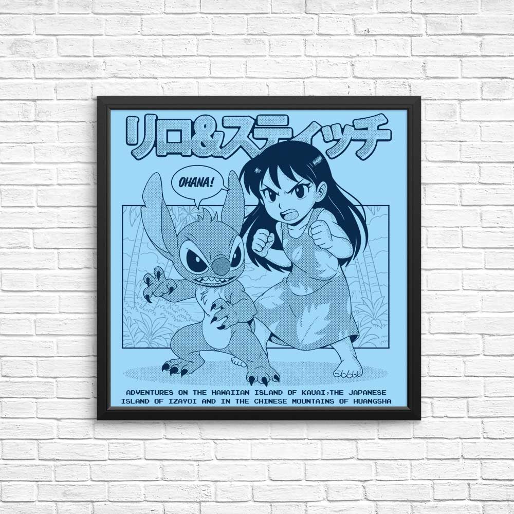 Ohana Manga - Posters & Prints
