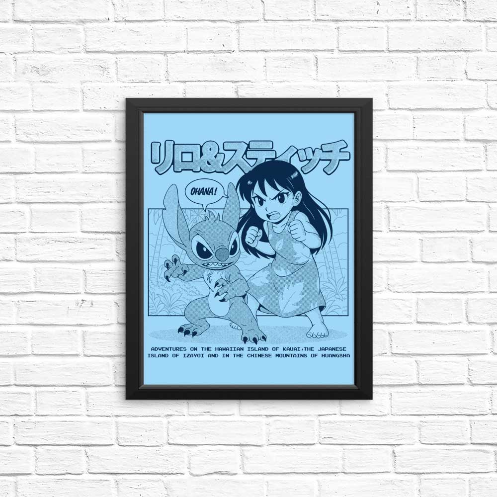 Ohana Manga - Posters & Prints