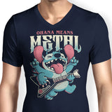Ohana Means Metal - Men's V-Neck