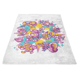 Old Battle - Fleece Blanket