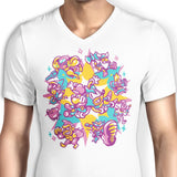 Old Battle - Men's V-Neck