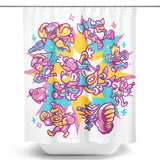 Old Battle - Shower Curtain