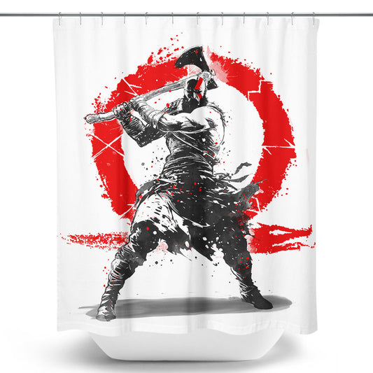 Olympus Wrath - Shower Curtain