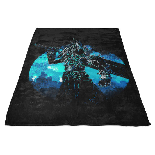 Omni Slash Orb - Fleece Blanket