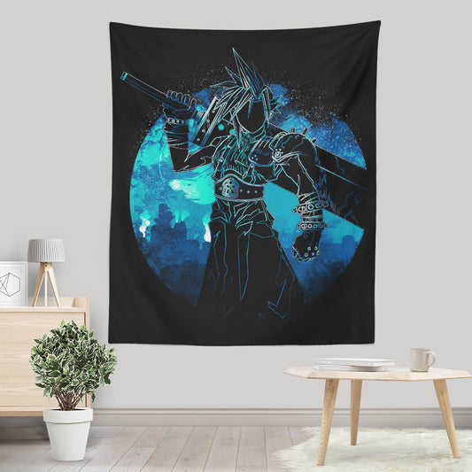 Omni Slash Orb - Wall Tapestry