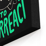 On My Way to Overreact - Canvas Print