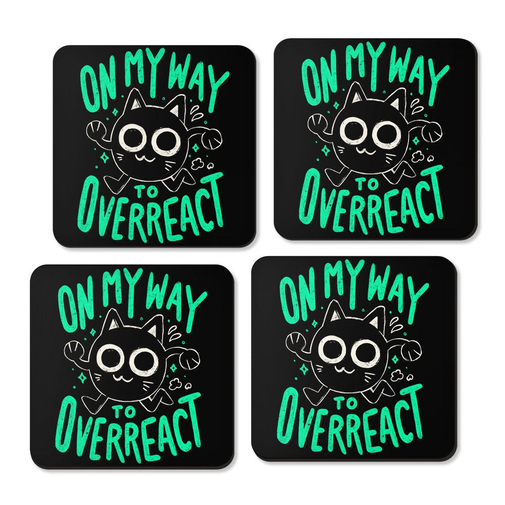 On My Way to Overreact - Coasters