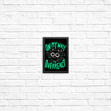 On My Way to Overreact - Posters & Prints