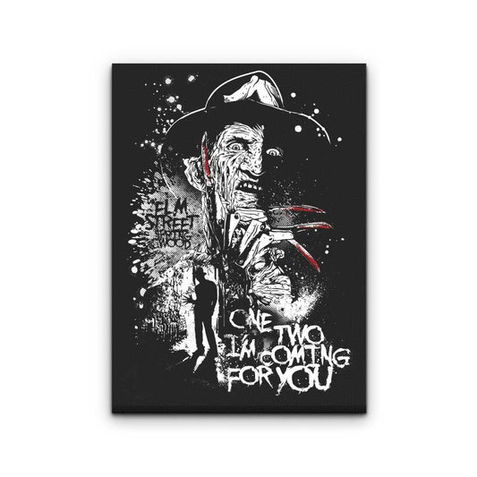 One, Two - Canvas Print