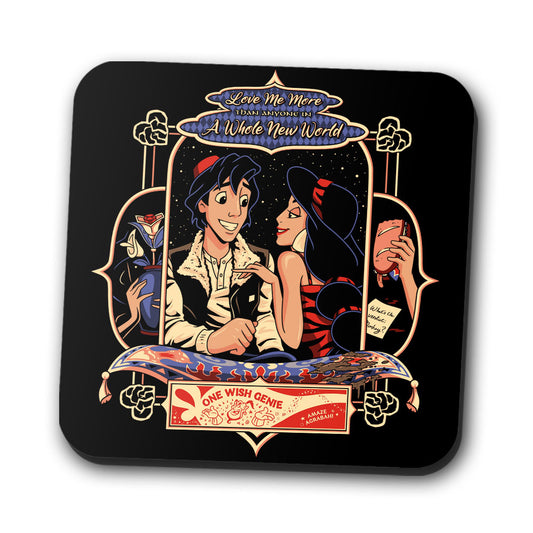 One Wish Genie - Coasters