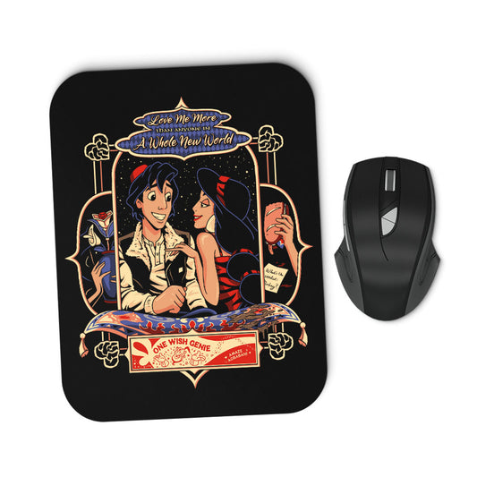 One Wish Genie - Mousepad