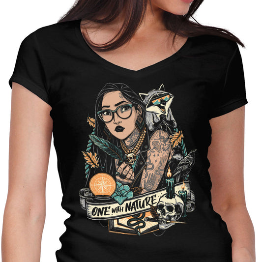 One with Nature - Women's V-Neck