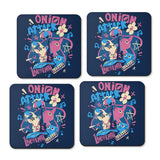 Onion Attack - Coasters