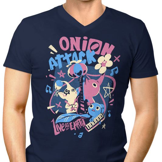 Onion Attack - Men's V-Neck