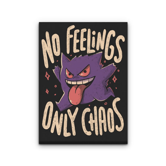 Only Chaos - Canvas Print