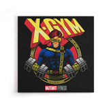 Optic X-Gym - Canvas Print