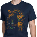 Orange Partying Ninja - Men's Apparel