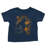 Orange Partying Ninja - Youth Apparel