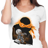 Orange Rush - Women's V-Neck
