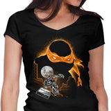 Orange Rush - Women's V-Neck