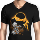 Orange Rush - Men's V-Neck