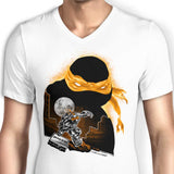 Orange Rush - Men's V-Neck