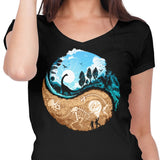 Paleontology Balance - Women's V-Neck