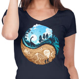 Paleontology Balance - Women's V-Neck