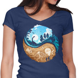 Paleontology Balance - Women's V-Neck