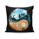 Paleontology Balance - Throw Pillow