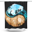 Paleontology Balance - Shower Curtain