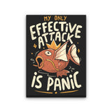 Panic Attack - Canvas Print
