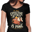 Panic Attack - Women's V-Neck