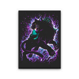 Panther of Evil - Canvas Print