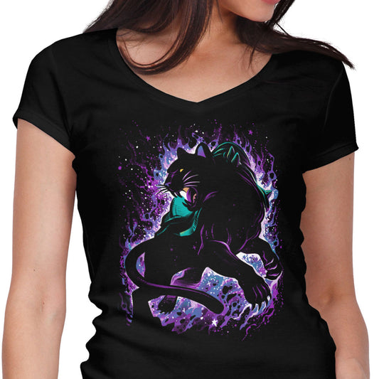 Panther of Evil - Women's V-Neck