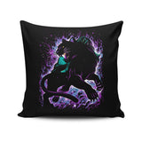 Panther of Evil - Throw Pillow