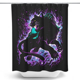 Panther of Evil - Shower Curtain