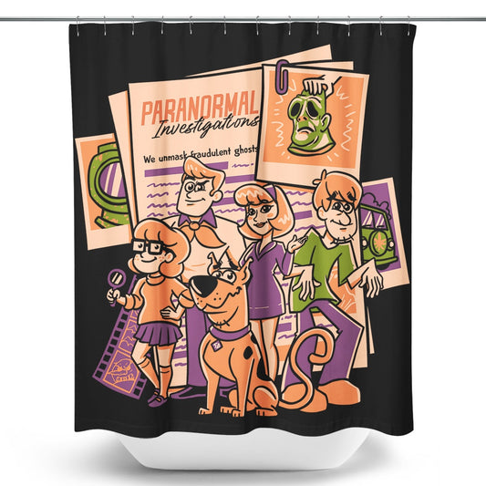 Paranormal Investigation - Shower Curtain