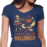 Party Like It's Halloween - Women's V-Neck