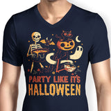 Party Like It's Halloween - Men's V-Neck